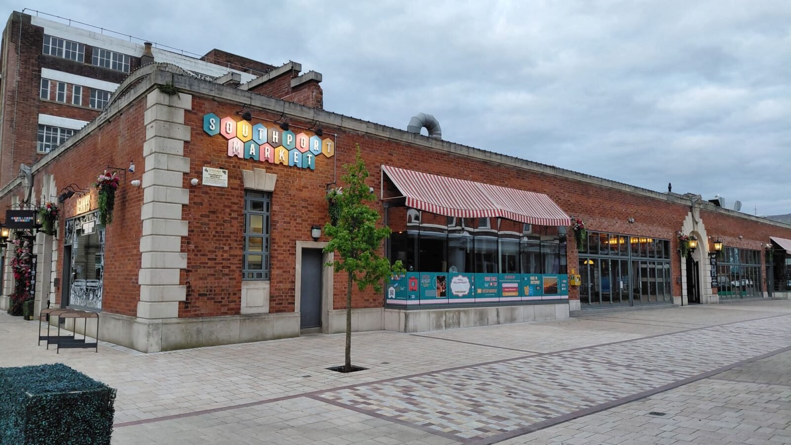 Southport Market Hall on King Street in Southport